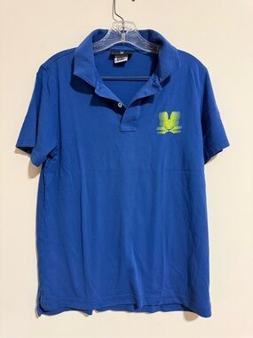 Psycho Bunny Blue Nile Turing Polo. Size 4 =S. Very Good Condition.